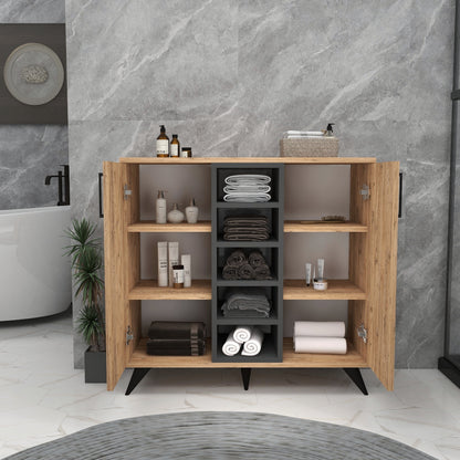 Leander Bathroom Cabinet with Shelves
