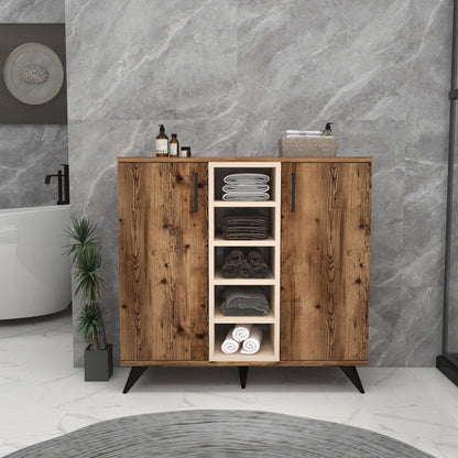 Leander Bathroom Cabinet with Shelves