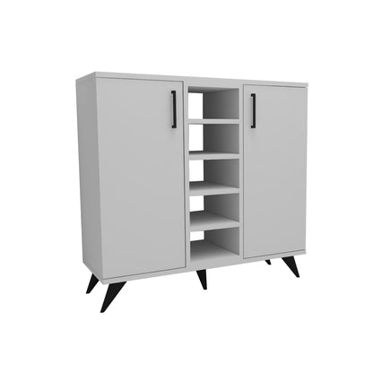 Leander Kitchen Cabinet with Shelves