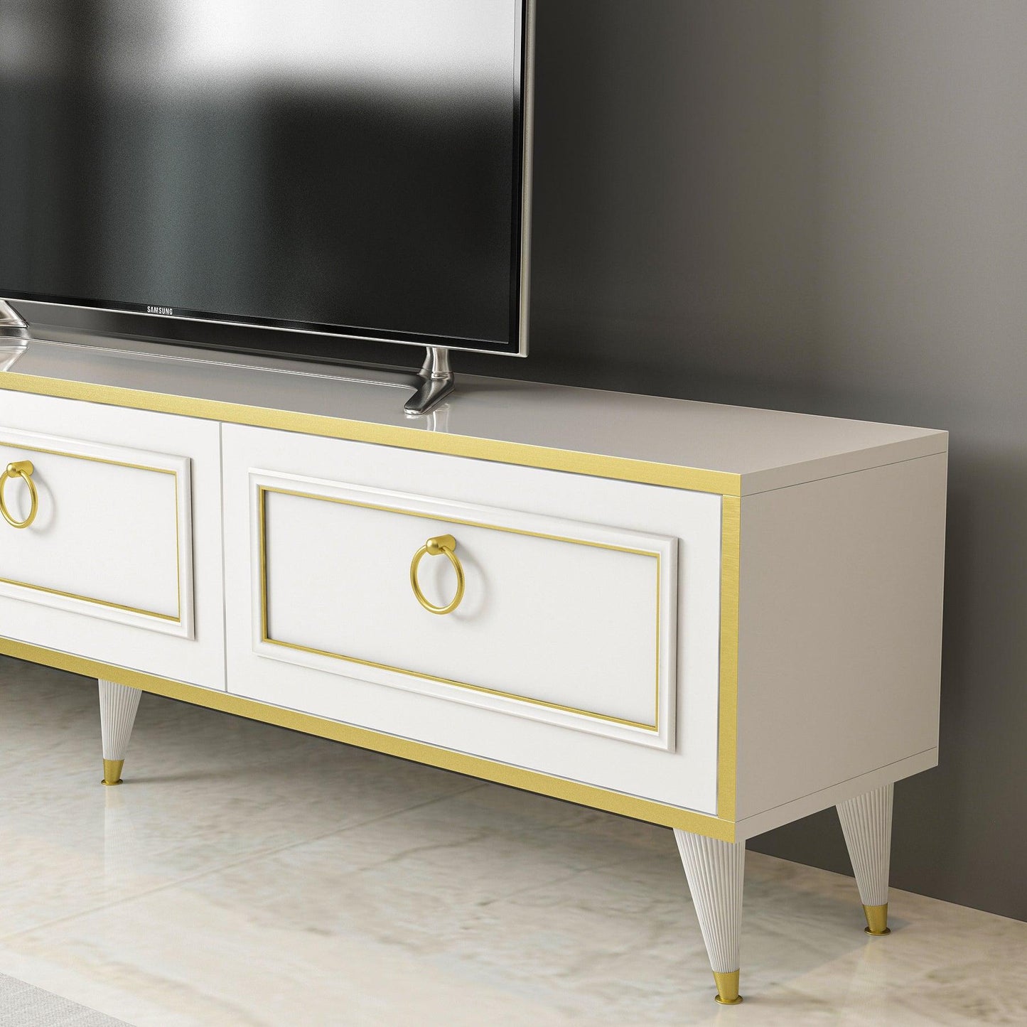 Antonia TV Stand and Entertainment Center - Destina Home