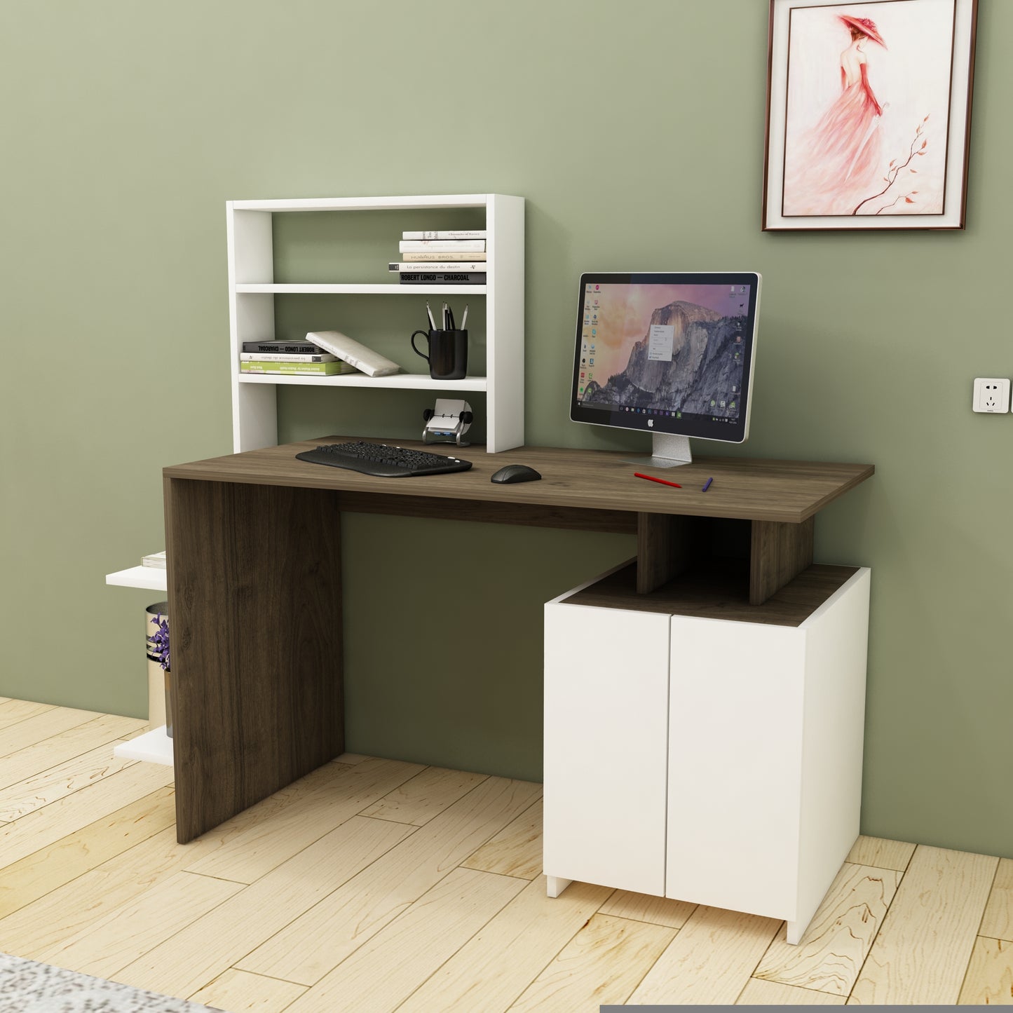 writing desk, study desk, PC desk, computer desk, study board