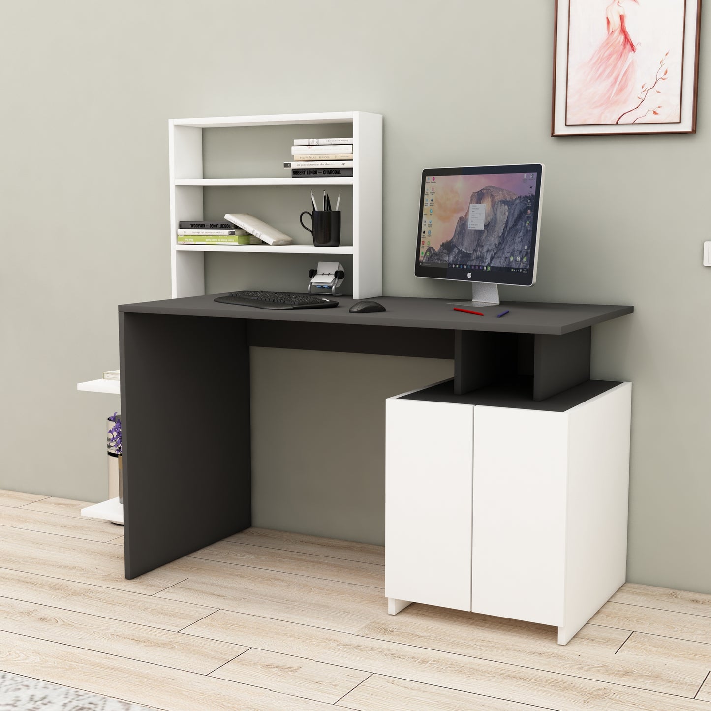 writing desk, study desk, PC desk, computer desk, study board