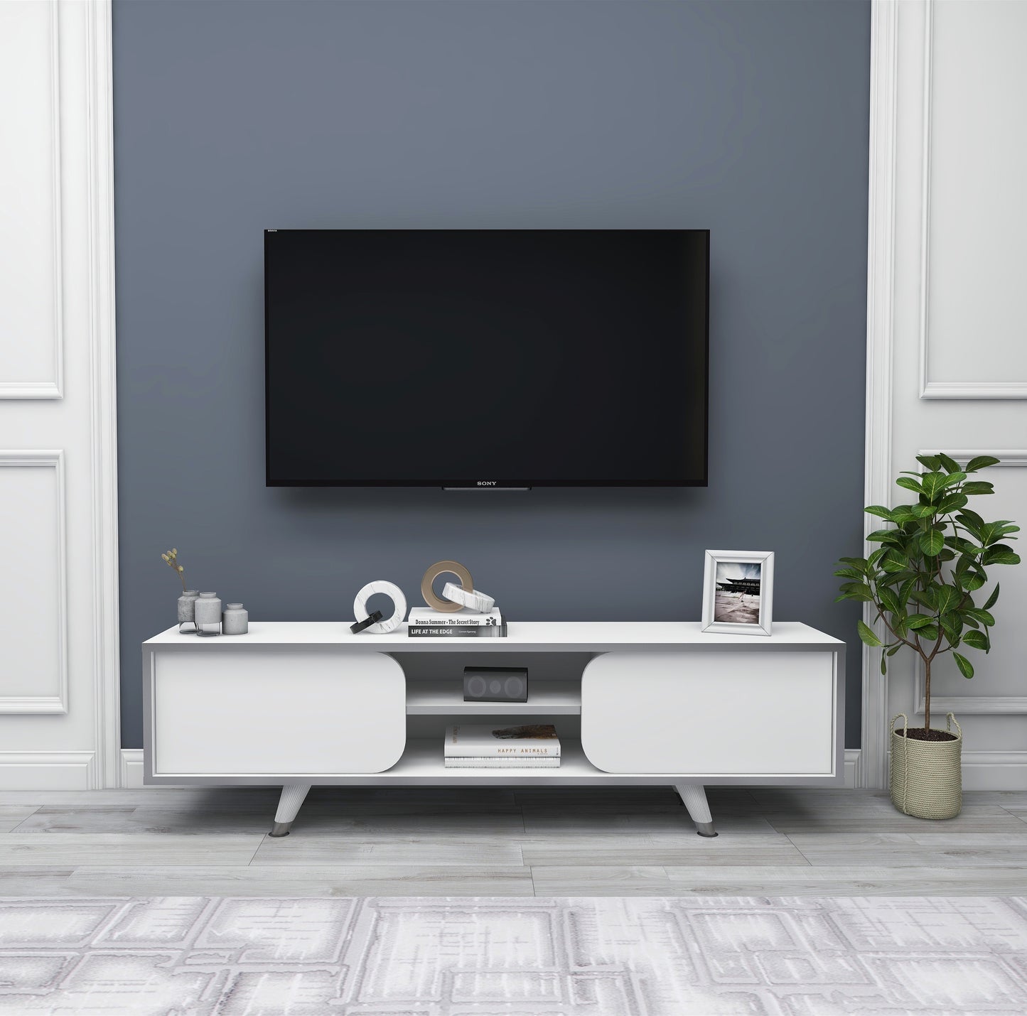TV Stand, Media Console, TV cabinet, Wooden TV Stand, Media Stand, TV Lowboard, Entertainment Center, Wood TV Unit, TV Board, TV Table, Media Center, Living Room, Furniture