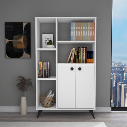 Bookcase with Cabinets and Shelves Melantha