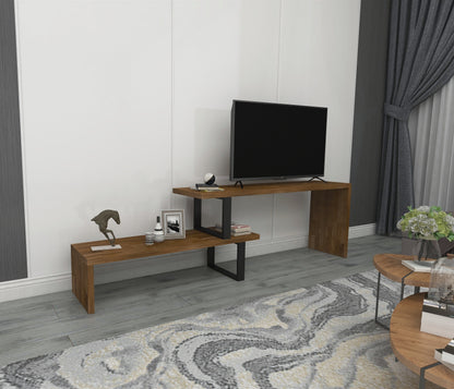 Lucian Solid Pine Wood Metal Handmade TV Stand for TVs up to 50"