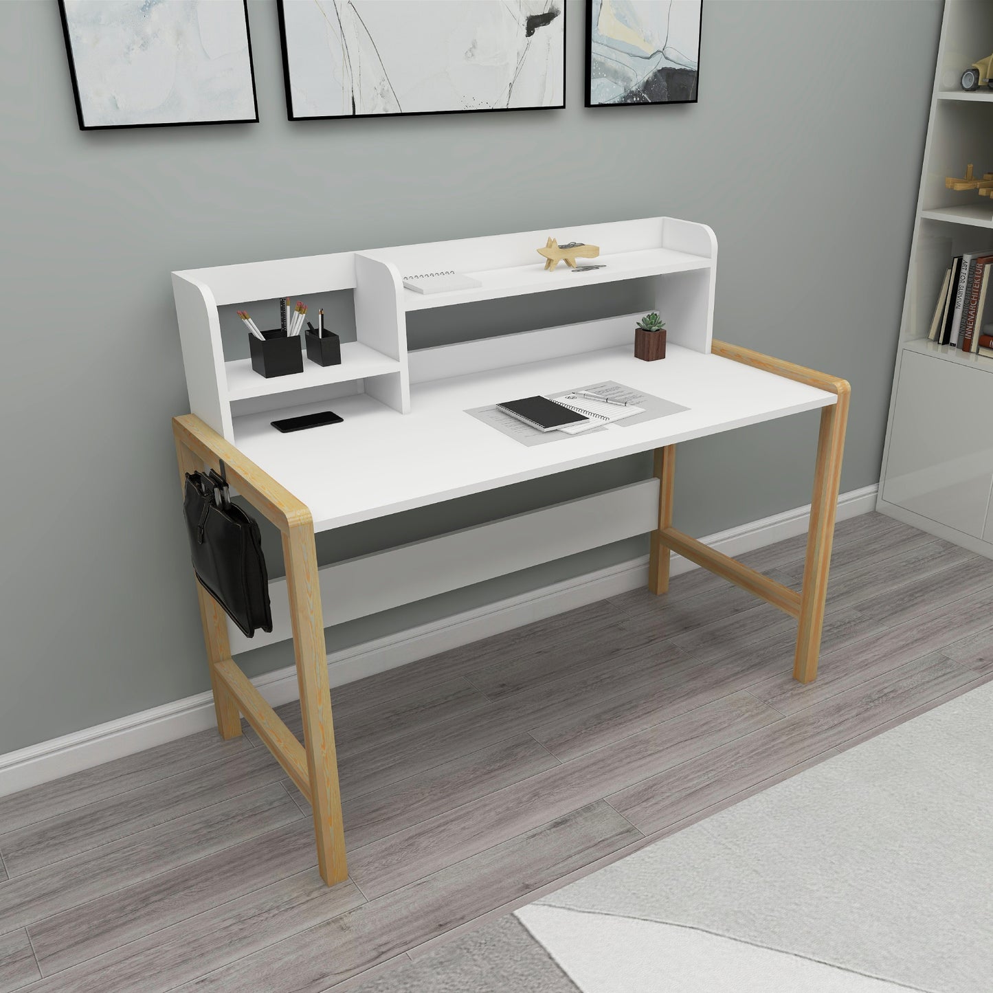 desks, computer desk, study desk, desk with hutch, writing desk, PC desk, furniture, office furniture