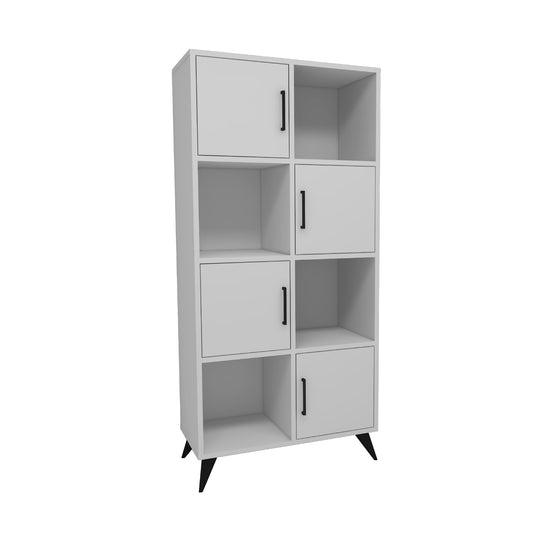 Nyx Bookcase with Cabinets and Shelves