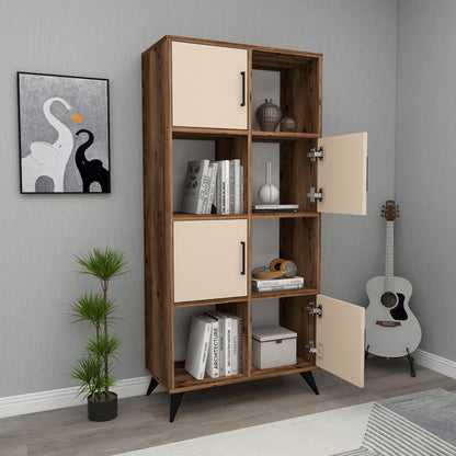 Nyx Bookcase with Cabinets and Shelves