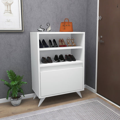 Pavlos Shoe Storage Shelf with Cabinet