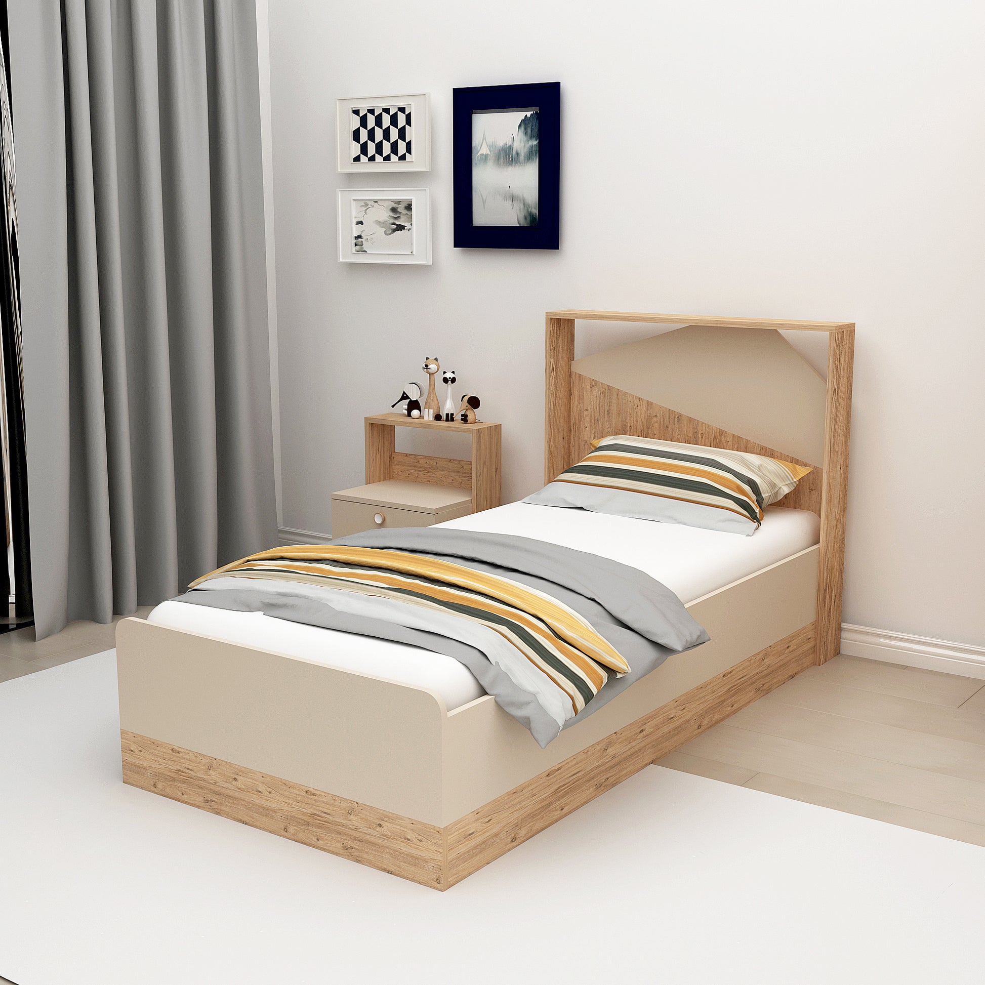 bed frame, bedstead, bed base, platform bed, Montessori bed, panel bed, bedroom furniture