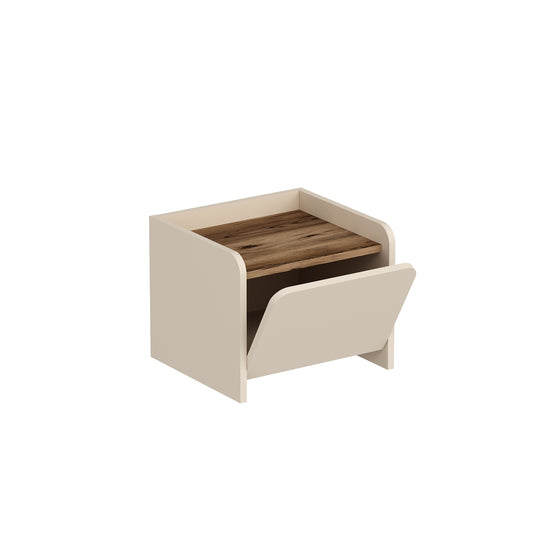 Babel Nightstand with Cabinet