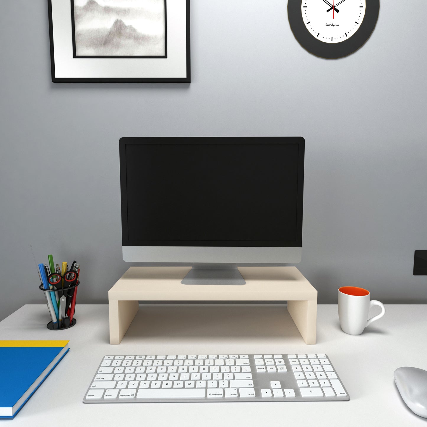 Thea Monitor Riser PC Stand