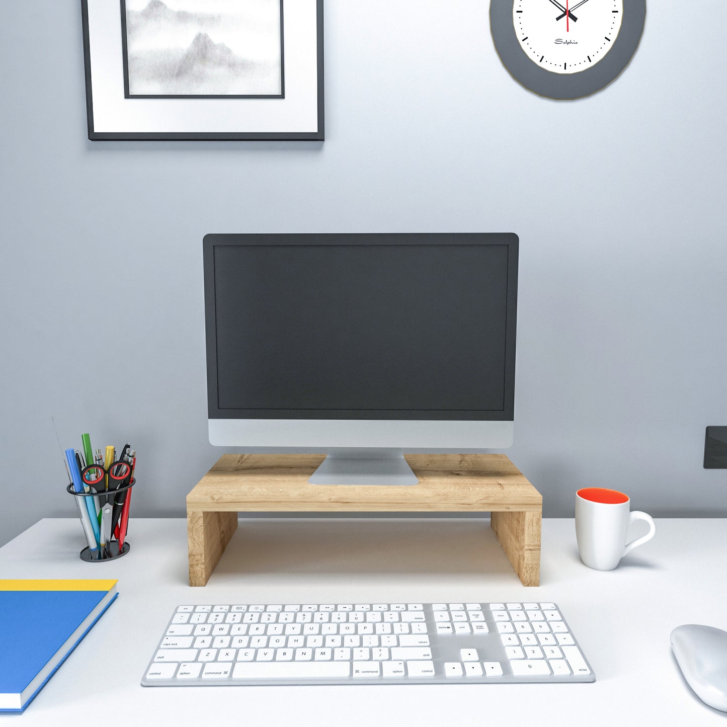 Thea Monitor Riser PC Stand