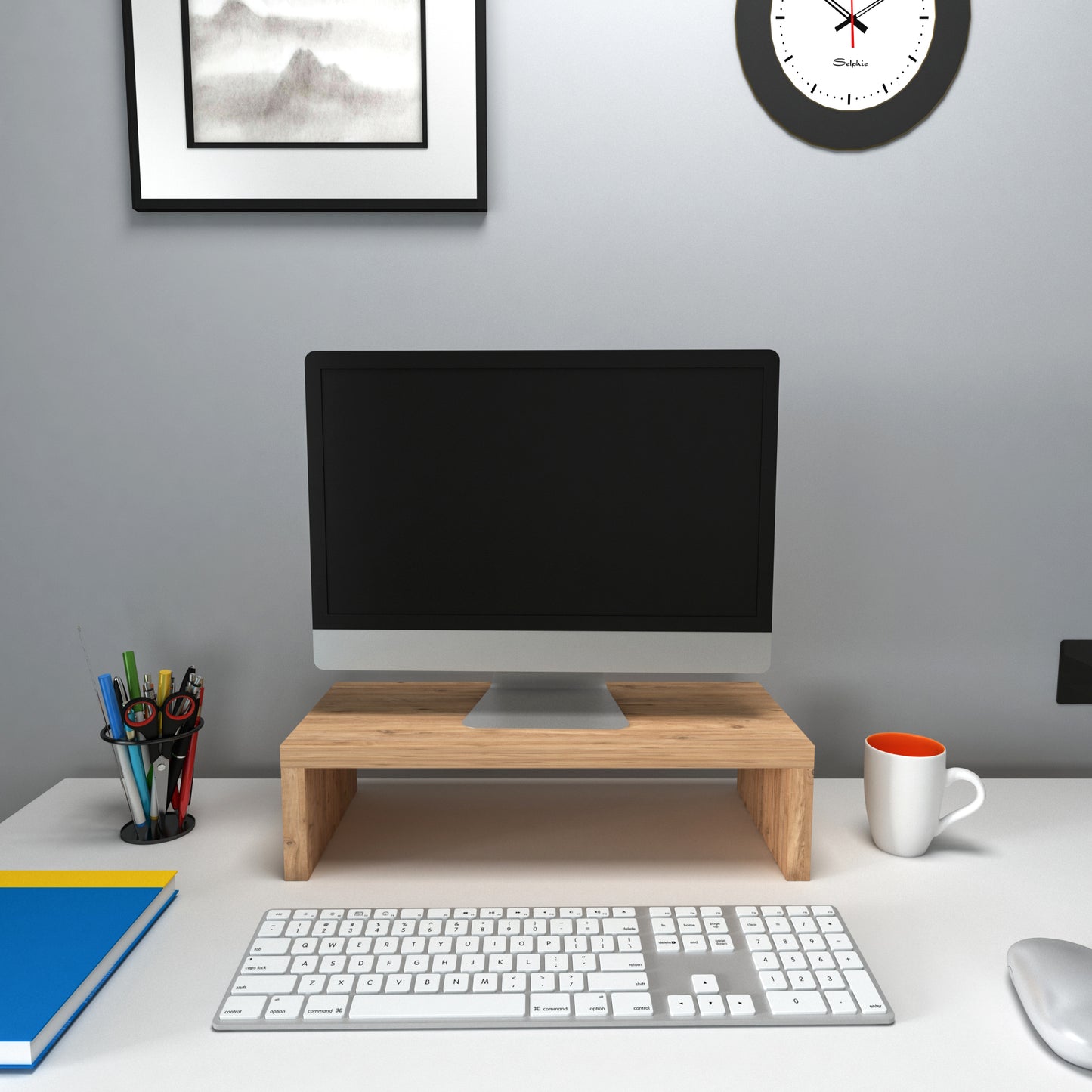 Thea Monitor Riser PC Stand