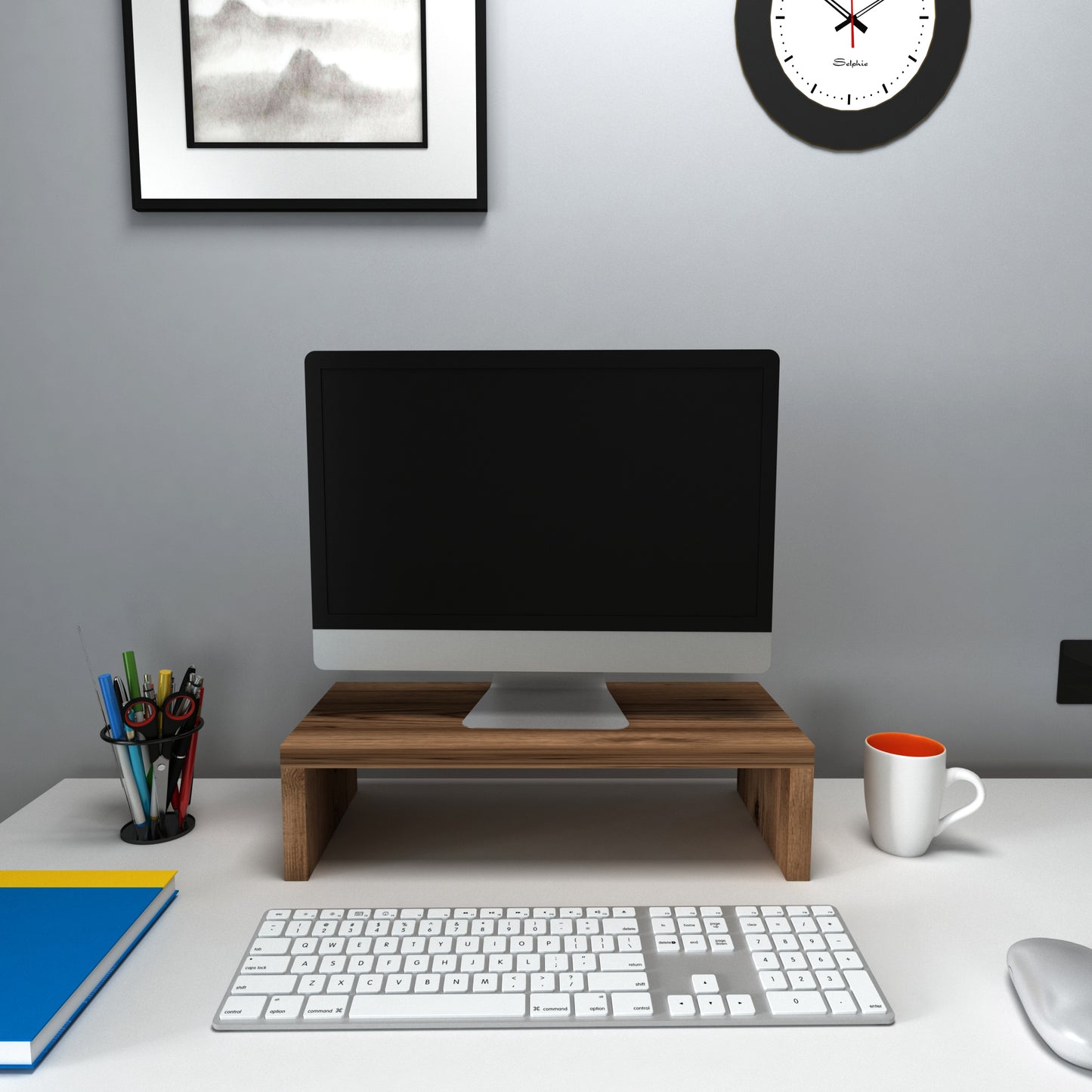 Thea Monitor Riser PC Stand