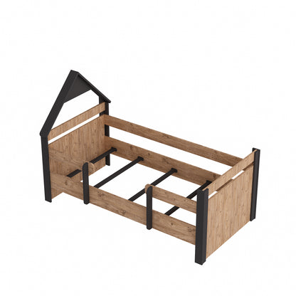 Bedstead Bed Frame with Headboard Valentino