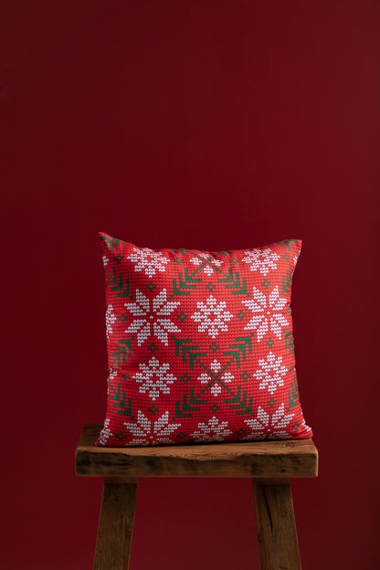 Christmas Themed Cushion Throw Pillow