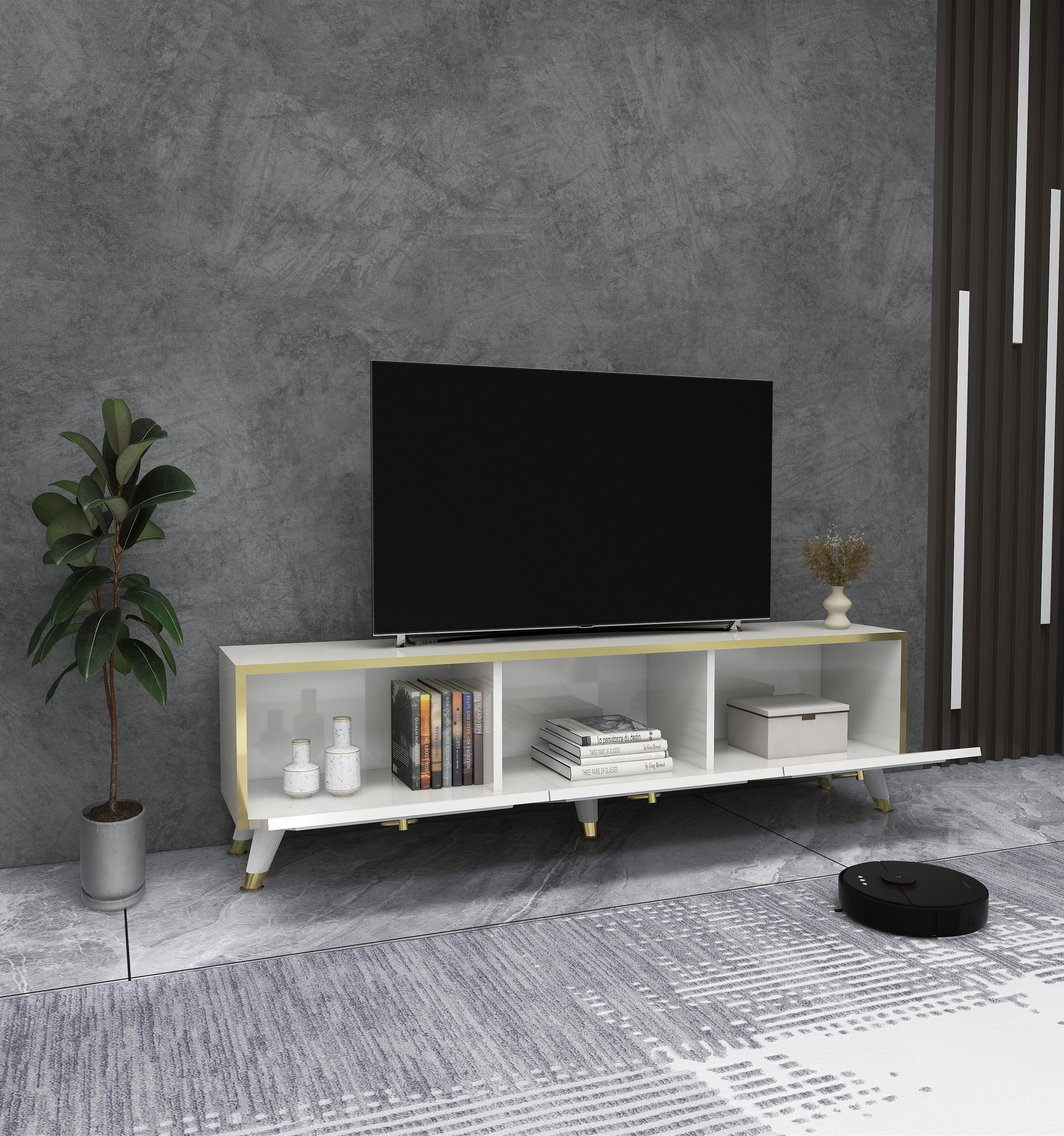 Tv media on sale console table